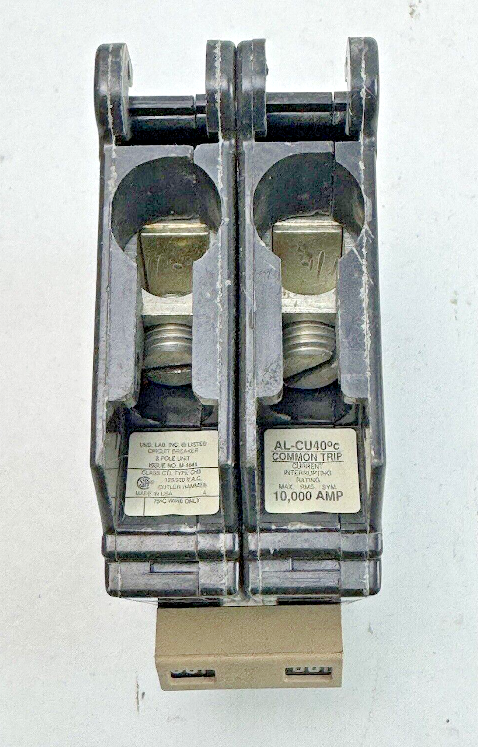 CUTLER-HAMMER - CH2100 - CIRCUIT BREAKERS - 100A, 2 POLE, 120/240 VAC7