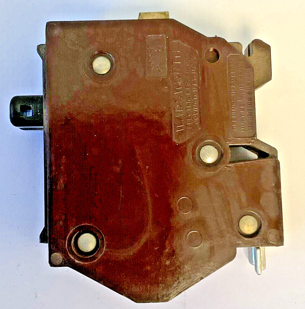WADSWORTH B1515N CIRCUIT BREAKER 15A 2POLE 120/240VAC3