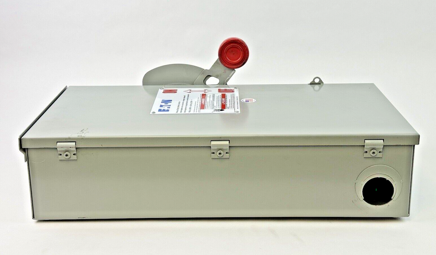 EATON - DH363NRK -  RAINPROOF FUSIBLE SAFETY SWITCH - 100A/600VAC/3 POLE/TYPE 3R8