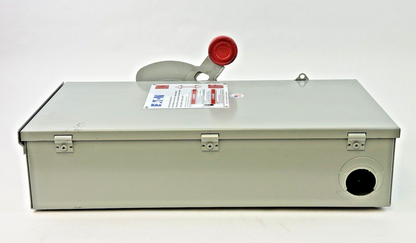 EATON - DH363NRK -  RAINPROOF FUSIBLE SAFETY SWITCH - 100A/600VAC/3 POLE/TYPE 3R8