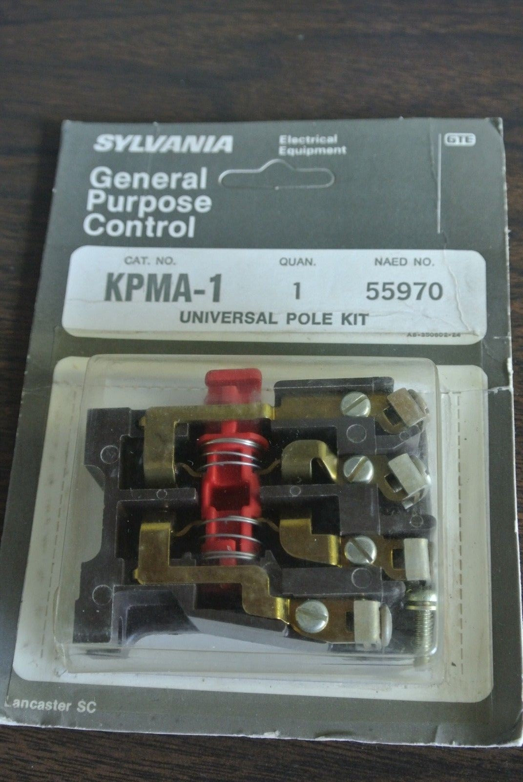 SYLVANIA / GTE KPMA-1 - UNIVERSAL POLE KIT /.AUX. CONTACT - 55970 - NEW SURPLUS0