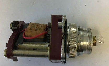 REES R 450 PUSH TO TEST PILOT LIGHT/ PANEL INDICATOR 230V 60CYC 1.5VA6