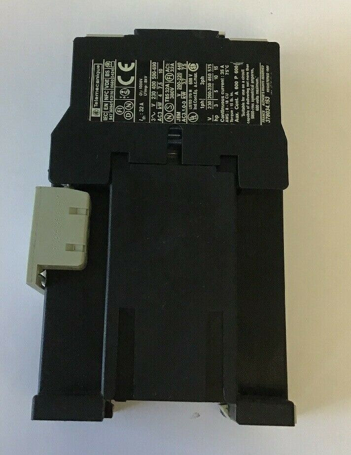 TELEMECANIQUE LP1D1810 CONTACTOR 600VAC4