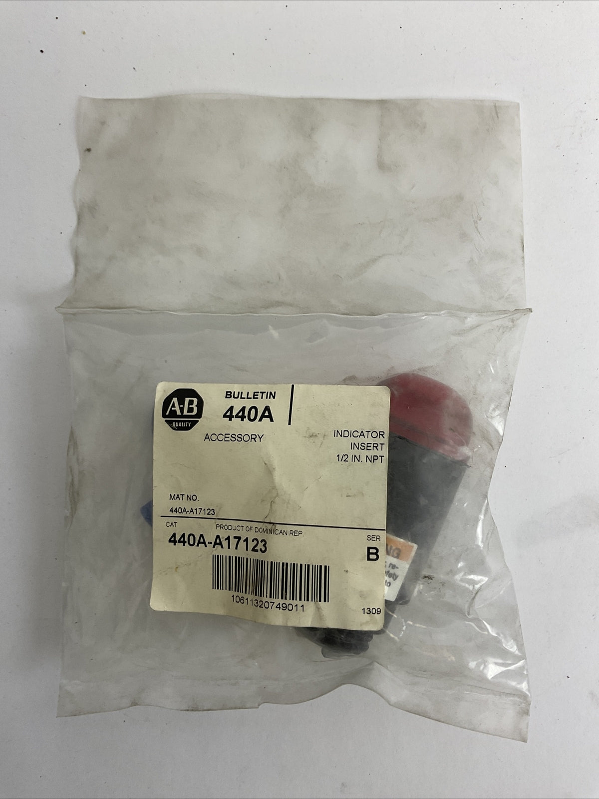 ALLEN BRADLEY 440A-A17123 SER B ACCESSORY0