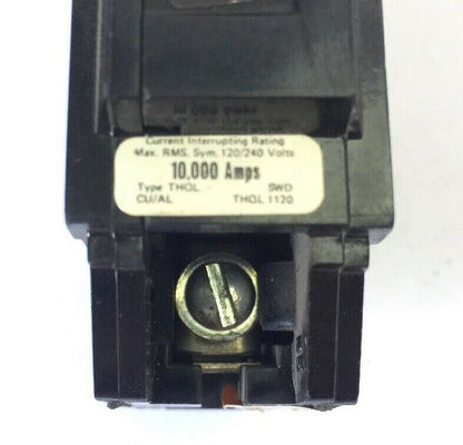 GE THQL1120 CIRCUIT BREAKER 20 AMP 120/240VAC 1 POLE  (LOT OF 4)1