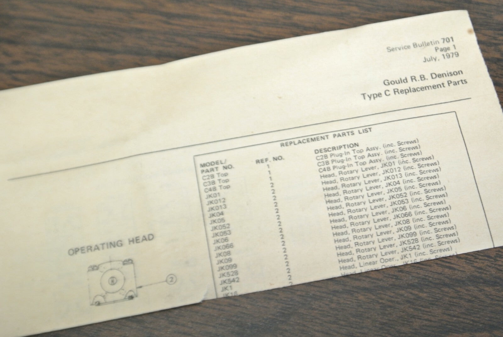 GOULD / R.B. DENISON C3BT-JK04T LIMIT SWITCH / NEW SURPLUS8