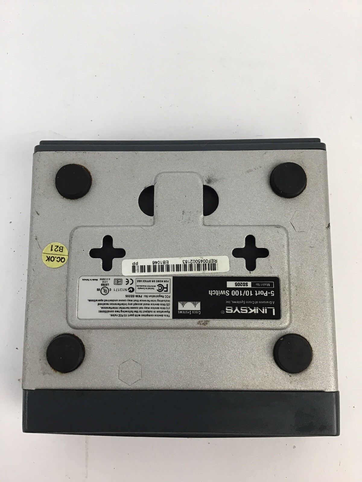 LINKSYS SD205 CISCO SYSTEMS 5-PORT 10/100 SWITCH 2