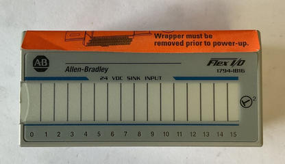 ALLEN BRADLEY  1794-IB16 16 POINT DIGITAL INPUT MODULE SER.A 10-31.2VDC 30MA4