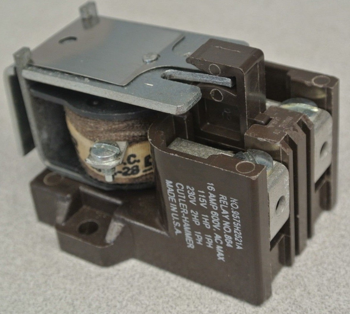 CUTLER-HAMMER 9575H2521-110 TYPE AA RELAY 48VDC 1 N.O. / 9675H2521A NEW SURPLUS2