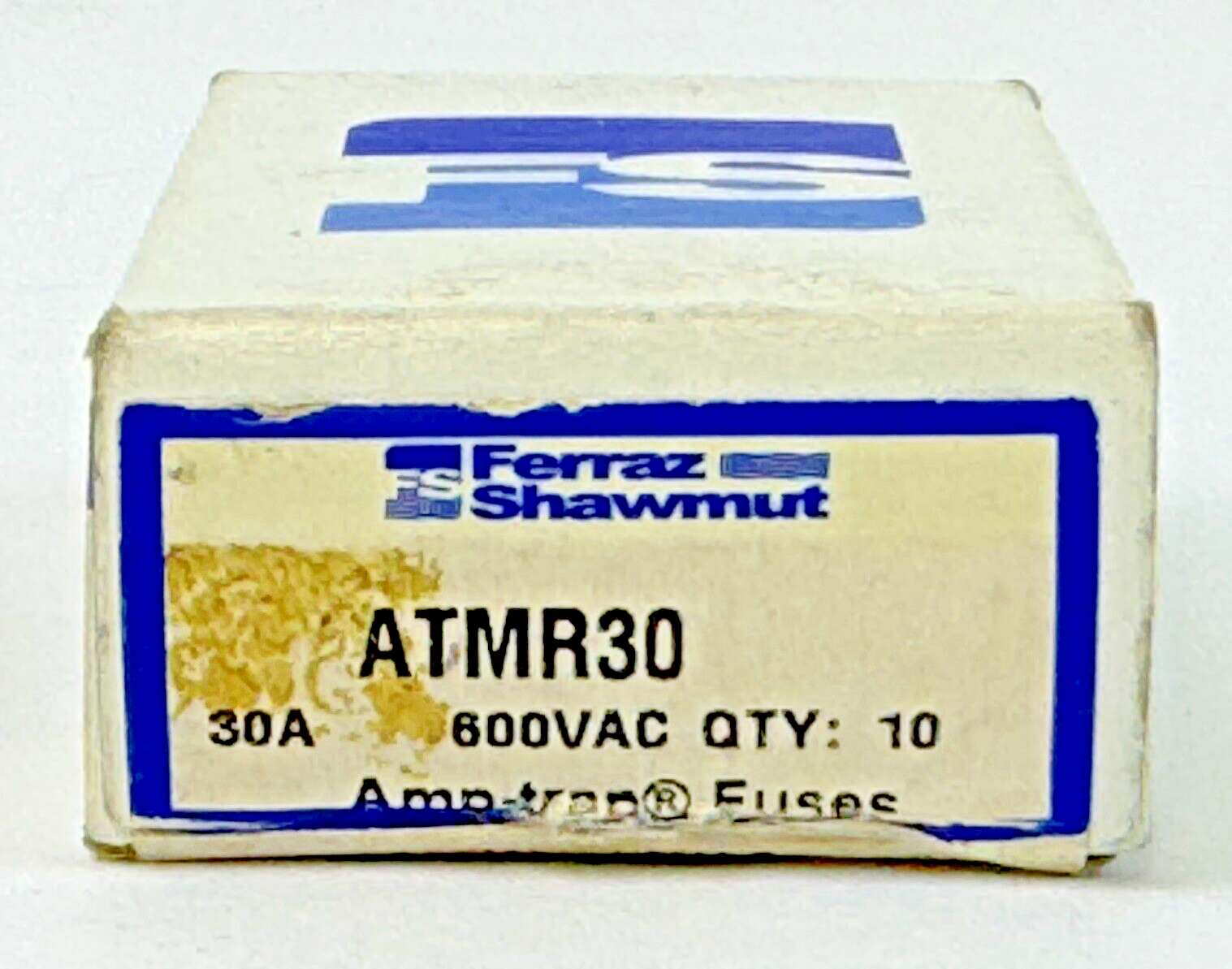 FERRAZ SHAWMUT - *BOX OF 6* - ATMR30 - AMP-TRAP FUSES - 600 VAC/ 30 A2