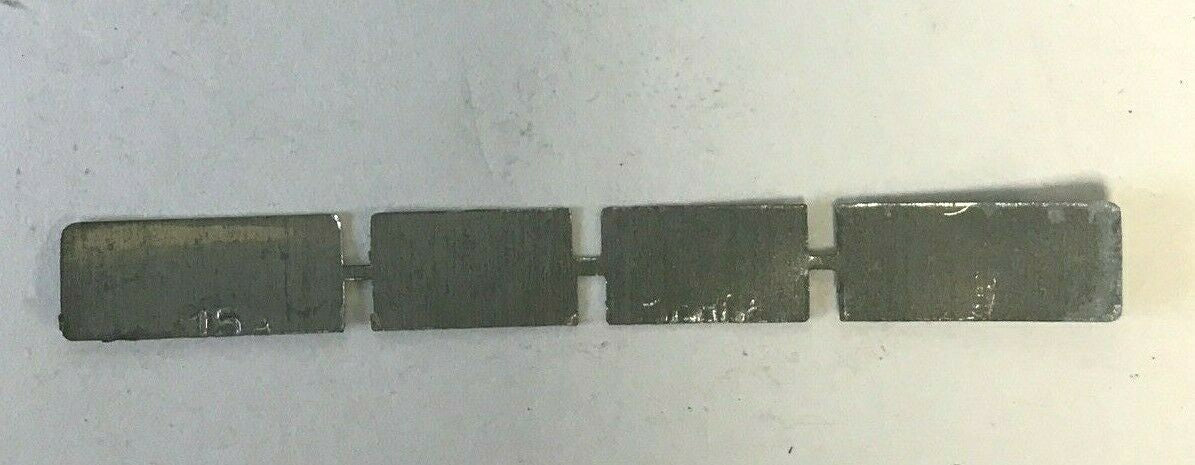 PIERCE 215 RENEWABLE FUSE LINKS 15A 250 VOLT REFILLS****LOTOF100***3