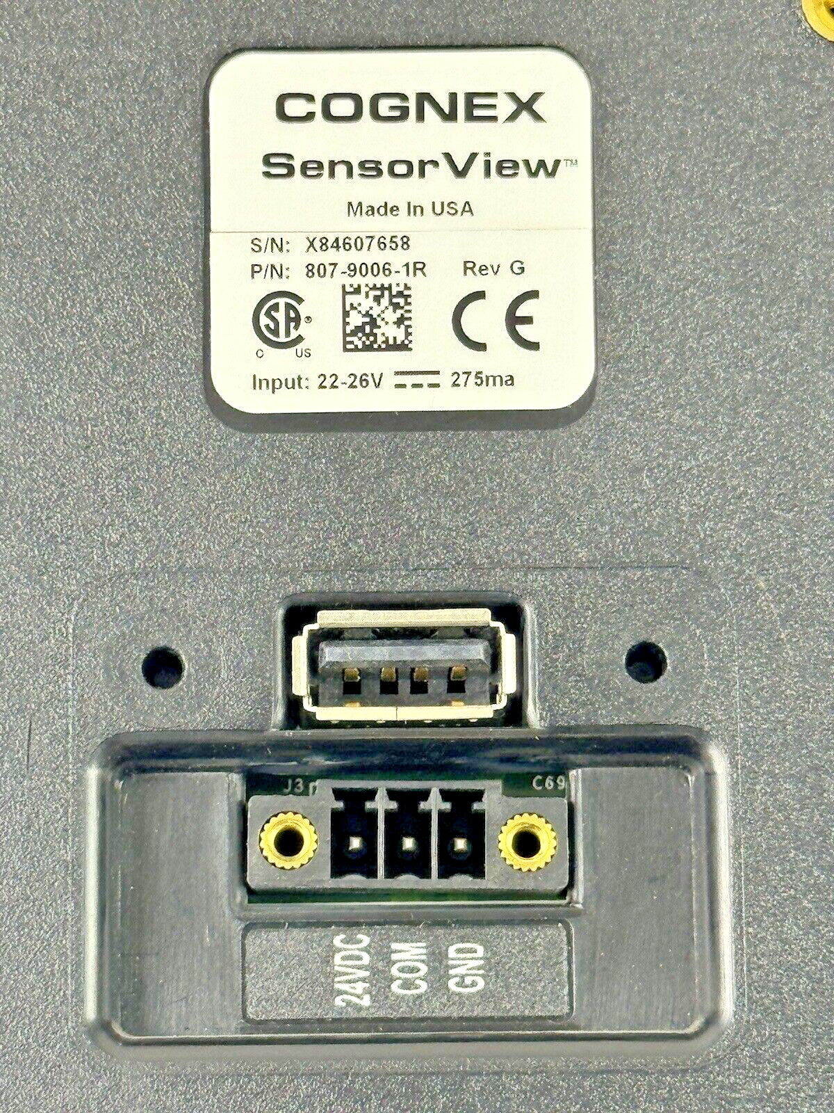 COGNEX - 807-9006-1R REV G - SENSORVIEW DISPLAY TERMINAL INTERFACE7