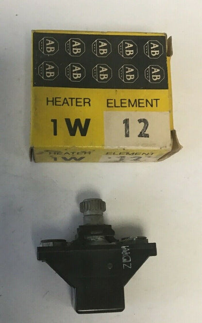 ALLEN BRADLEY W12 HEATER ELEMENT***LOTOF4***1