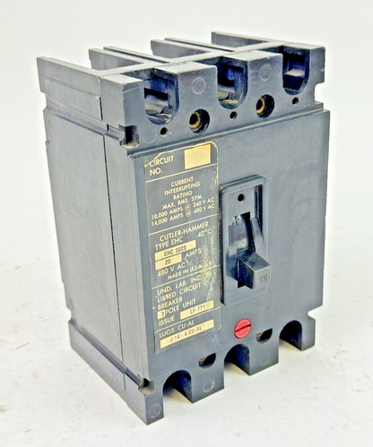CUTLER-HAMMER / EATON - EHC3020 - CIRCUIT BREAKER - 20A/ 240 VAC/ 3 POLE0