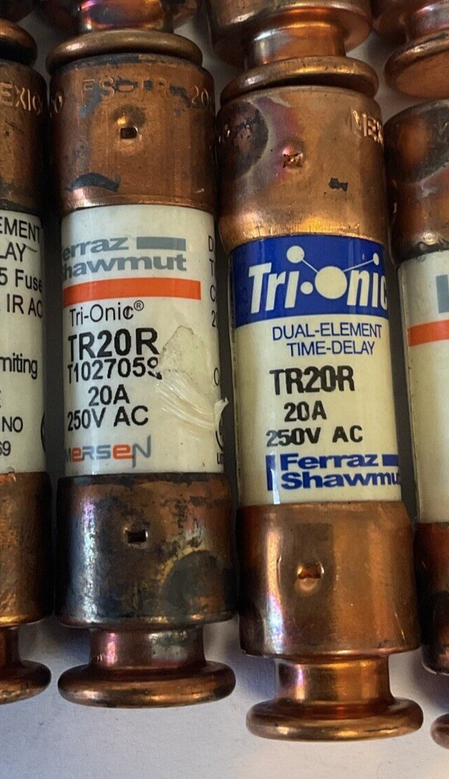 FERRAZ SHAWMUT TR20R 20A 250VAC  RK5****LOTOF18****1