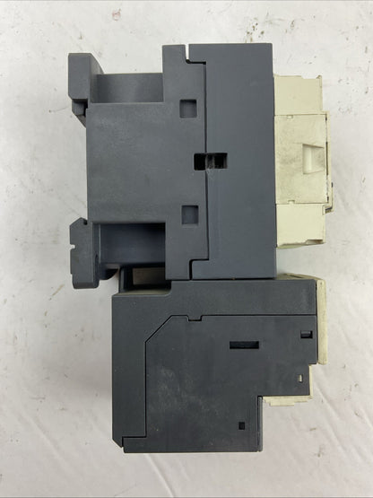 SCHNEIDER STARTER LC1 D09 CONTACTOR 25A 600VAC 7.5HP LRD 08 RELAY 2.5-4A1