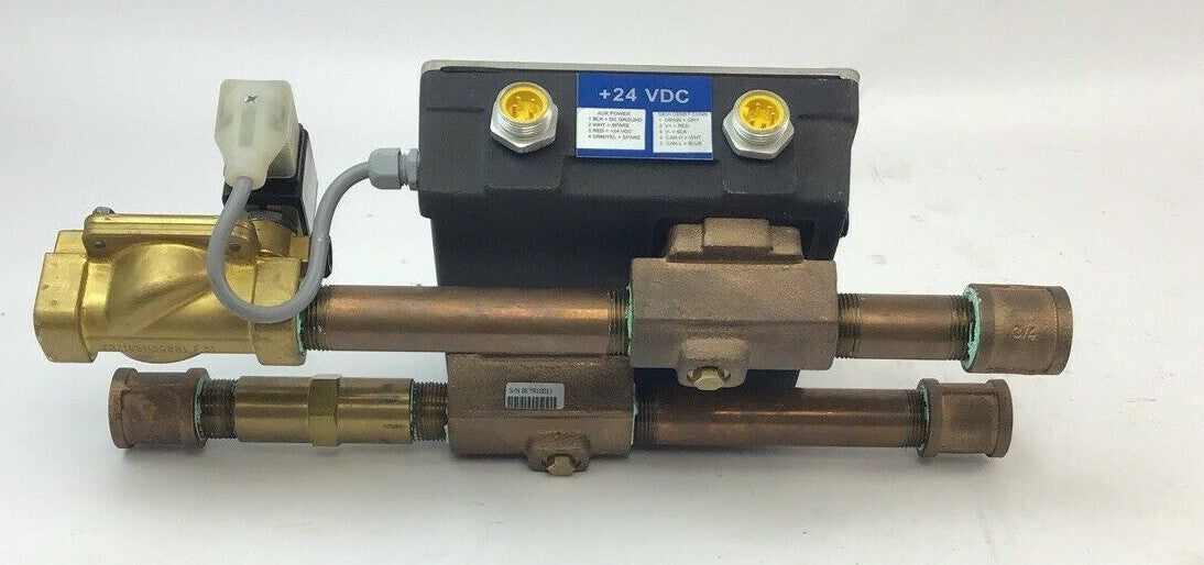 DELTA POINT MODEL CODE BETA FLOW METER S/N:BETA10011 W/PARKER VALVE 7