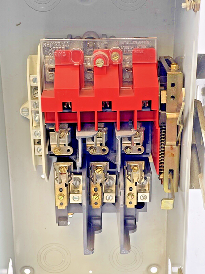 EATON - POWER MASTER - H321SNK - SAFETY SWITCH - 30 A, 120/240 VAC, TYPE 18