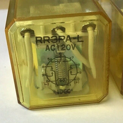 IDEC RR3PA-L RELAY 120VAC ***LOTOF3***1