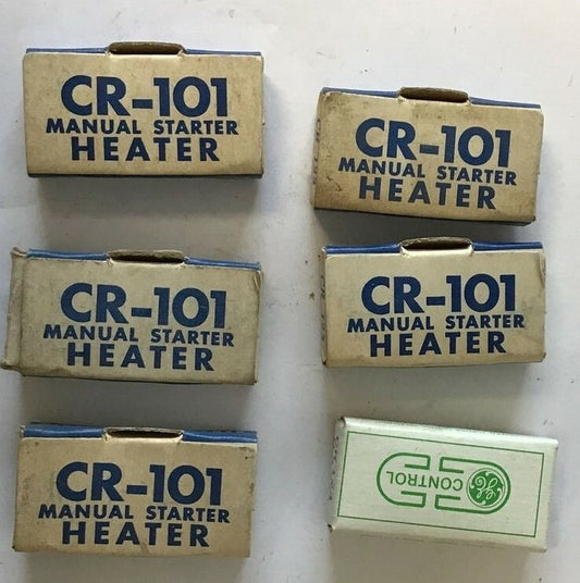 GENERAL ELECTRIC CR123H2.67A MANUAL STARTER HEATER CR-101***LOTOF6***0