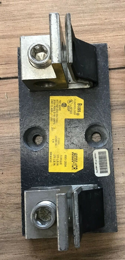 BUSS J60200-1CR FUSE HOLDER 600V-200A ***LOTOF3***1