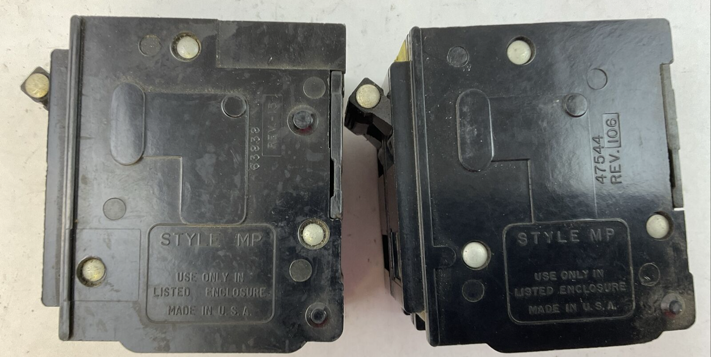 MURRAY MP230 CIRCUIT BREAKER 30AMP 2POLE 120/240VAC (LOT OF 2)2