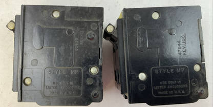 MURRAY MP230 CIRCUIT BREAKER 30AMP 2POLE 120/240VAC (LOT OF 2)2