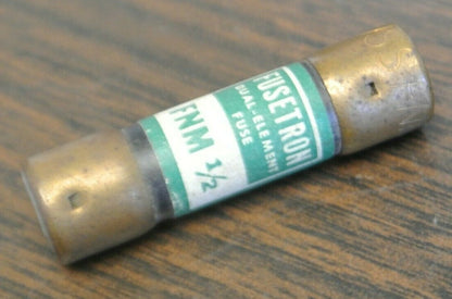 BUSSMANN FNM-1/2 MIDGET FUSE 1/2A / 250V ***LOTOF4***1