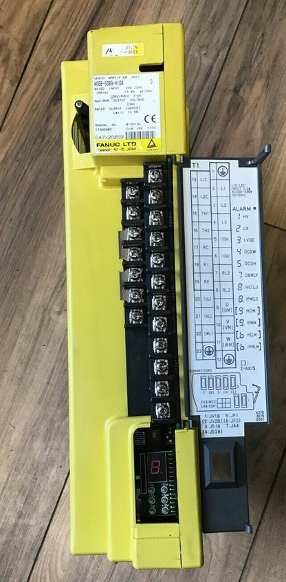 FANUC A06B-6089-H104 SERVO AMPLIFIER UNIT 230VAC SER.D 3PH1