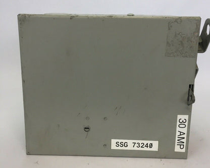 GE FVK361W FLEX-A-PLUG PLUG IN DEVICE BUS PLUG 600VAC 30AMP 20HP 3 PHASE 3 POLE0