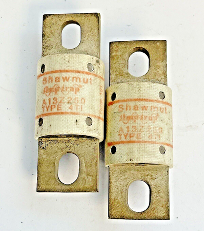 GOULD SHAWMUT - *LOT OF 2* - A13Z250 TYPE 4TI - AMPTRAP 200 VAC, 250 A1