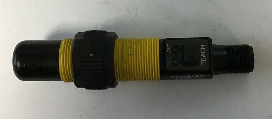 BANNER S18UBARQ ULTRASONIC SENSOR 30VDC4