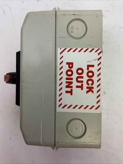 ABB EOT32 DISCONNECT SWITCH 40A 600VAC TYPE 3R, 126