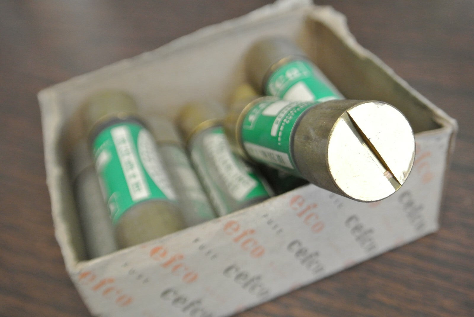 LOT of 8 CEFCO REN50 RENEWABLE FUSE / 50A / 250V / NEW SURPLUS / CAPACITY 35-60A2