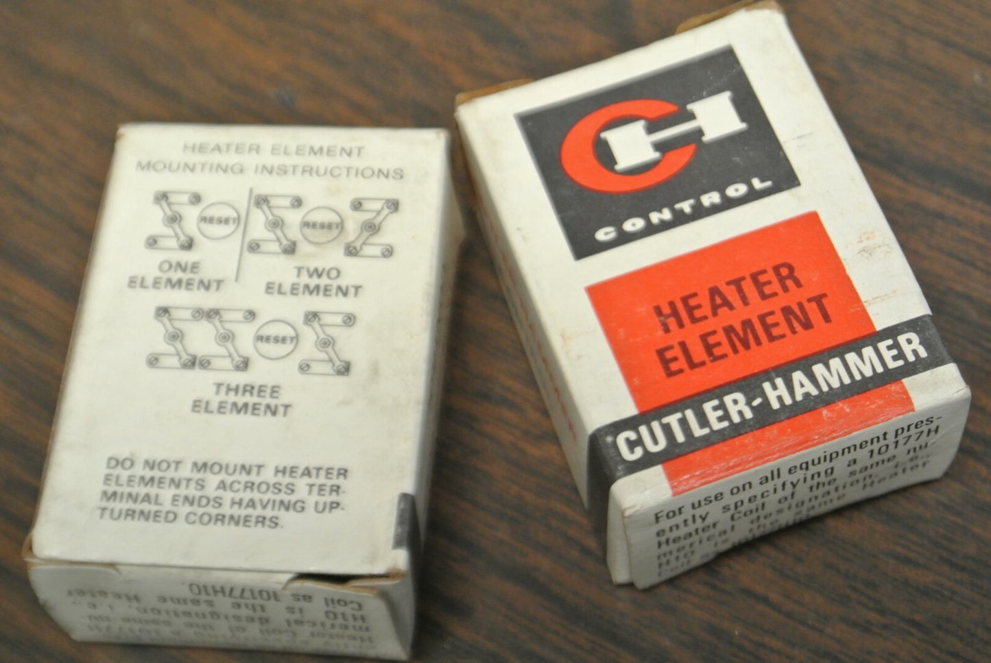 LOT of 2 / CUTLER-HAMMER H38 THERMAL OVERLOAD HEATER ELEMENT / NEW SURPLUIS2