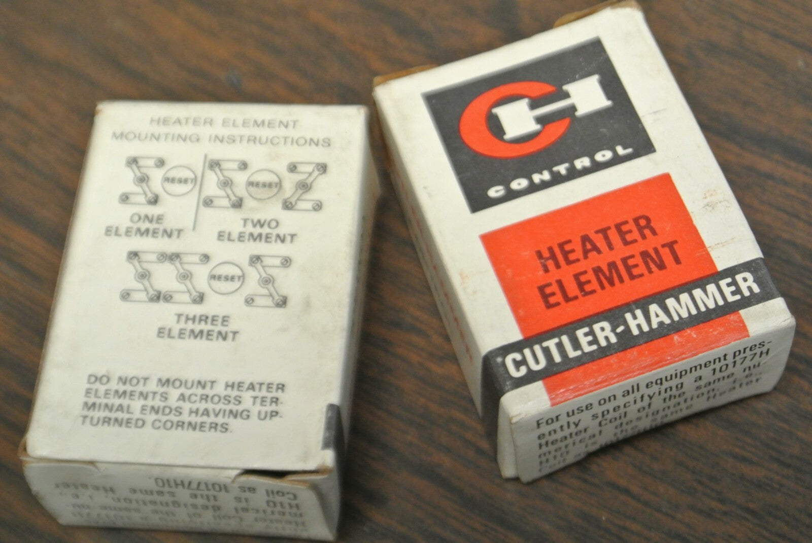 LOT of 2 / CUTLER-HAMMER H38 THERMAL OVERLOAD HEATER ELEMENT / NEW SURPLUIS2
