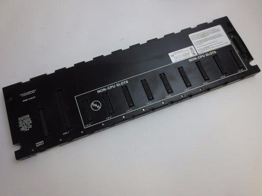 GE FANUC IC693CHS391M BASE 10-SLOT for PROGRAMMABLE CONTROLLER  EMI ENHANCED0