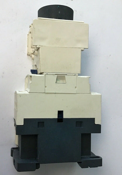 TELEMECANIQUE CAD50 CONTACTOR 10A 690V 6KV W/ LADT2 TIME DELAY 0.1-30S9