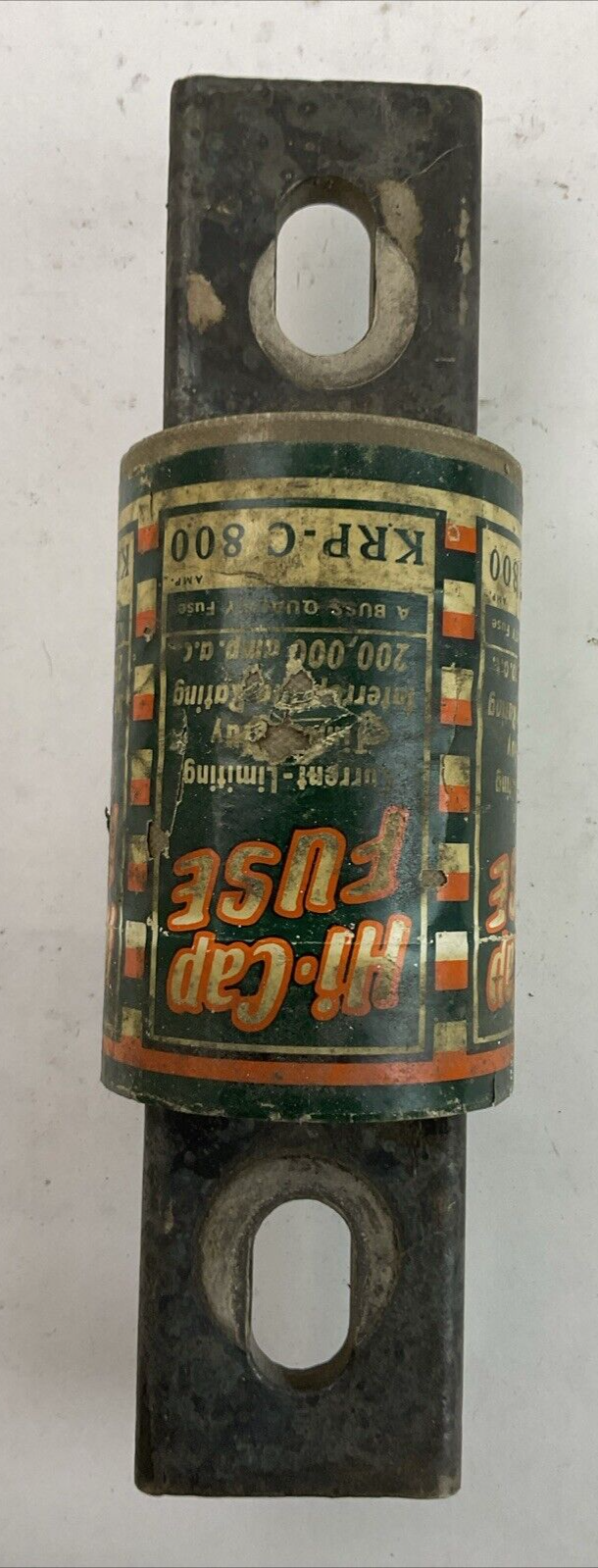 BUSSMANN HI-CAP KRP-C 800 CURRENT LIMITING TIME DELAY FUSE 600VAC 800AMP4