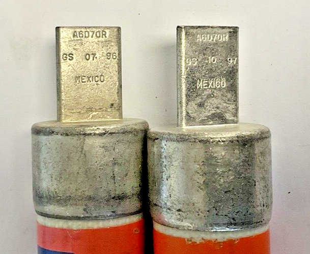 GOULD SHAWMUT A6D70R 70A TIME DELAY 600VAC AMP-TRAP 2000 ***LOTOF2***3