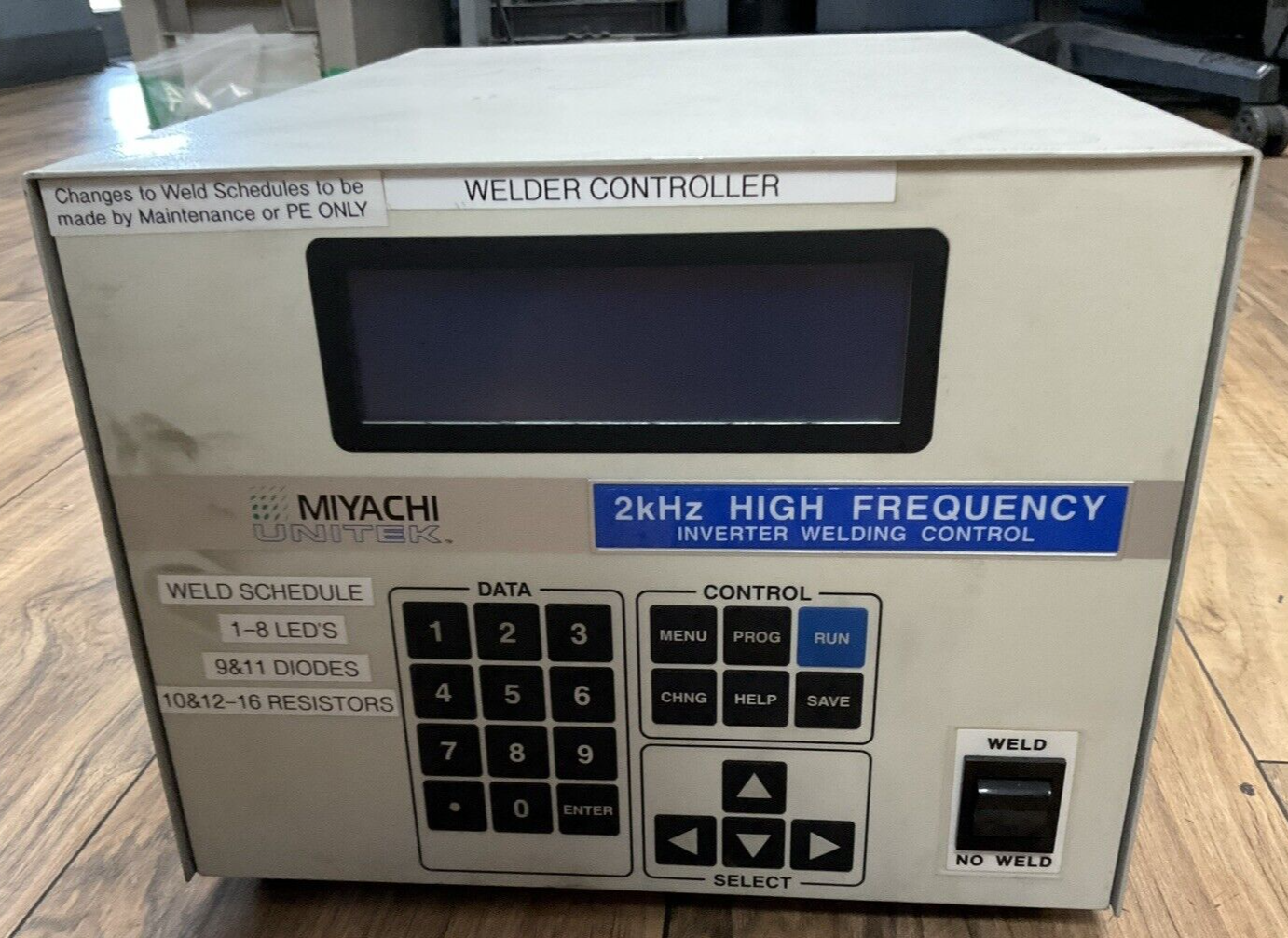 MIYACHI HF2/208 OUTPUT 290VAC 160A 33KVA INPUT 208VAC 50AMP 51KVA 2kHz HIGH FREQ0