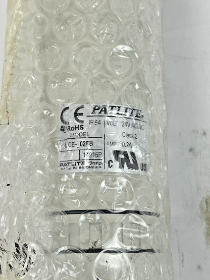 PATLITE - LCE-02FB - RYG BEACON SIGNAL TOWER - 0.2A, 24V AC/DC - POLE MOUNT6