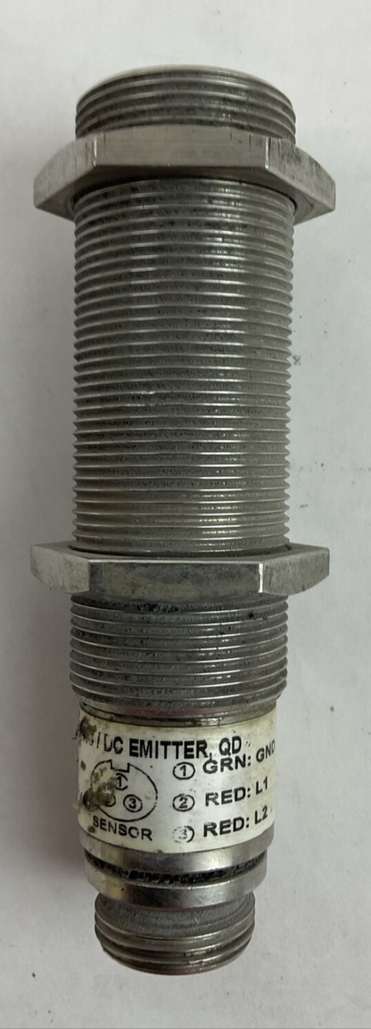 BANNER SMA30SELQD SENSOR AC/DC EMITTER 12-24VAC 10-30VDC 20mA2