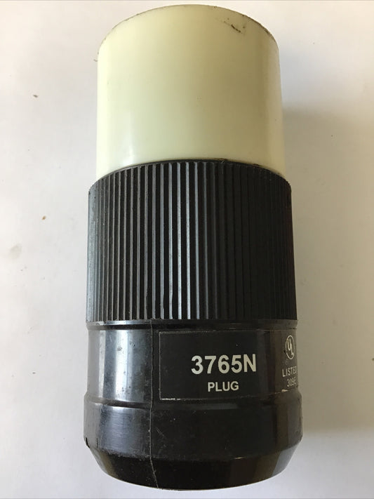 BRYANT 3765N LOCKING PLUG 50A 250VDC 600VAC0
