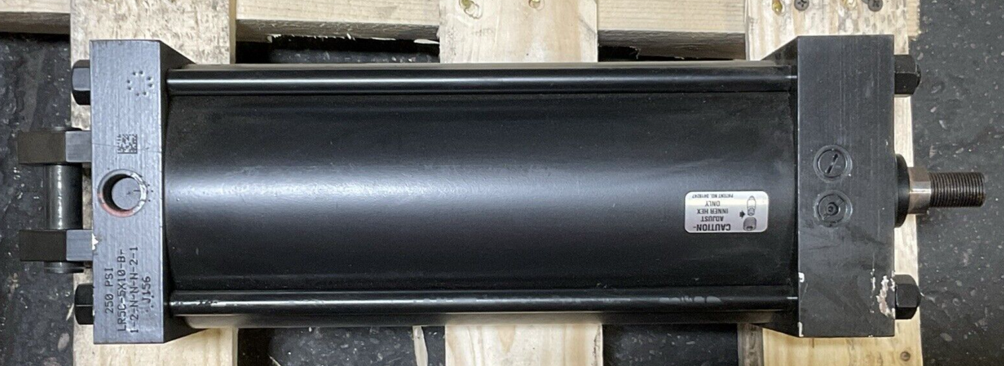 EATON HYDRO-LINE LR5C-5X10-B-1-2-N-N-N-2-1 PNEUMATIC CYLINDER 250PSI0