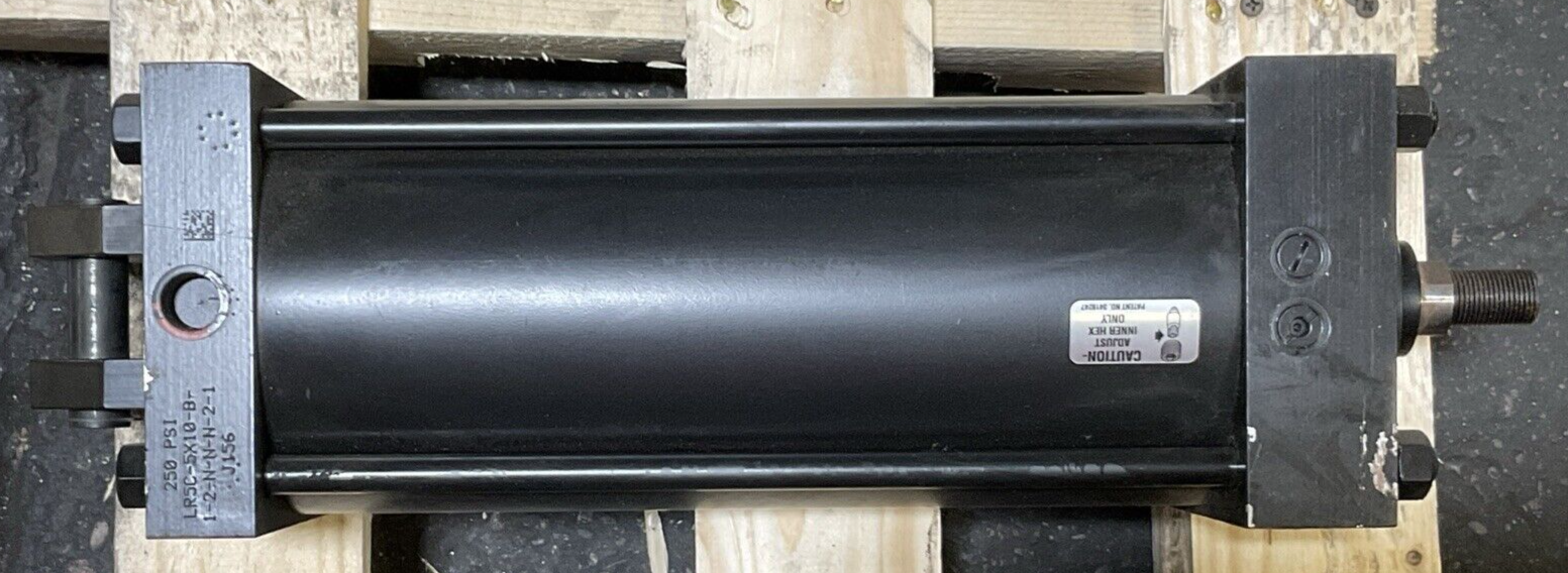 EATON HYDRO-LINE LR5C-5X10-B-1-2-N-N-N-2-1 PNEUMATIC CYLINDER 250PSI0