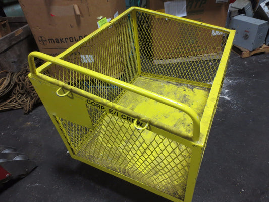 STEEL MESH SHOP / FACTORY CART ELECTRICIAN WELDER MAINTENANCE - 48" x 36" x 30"0