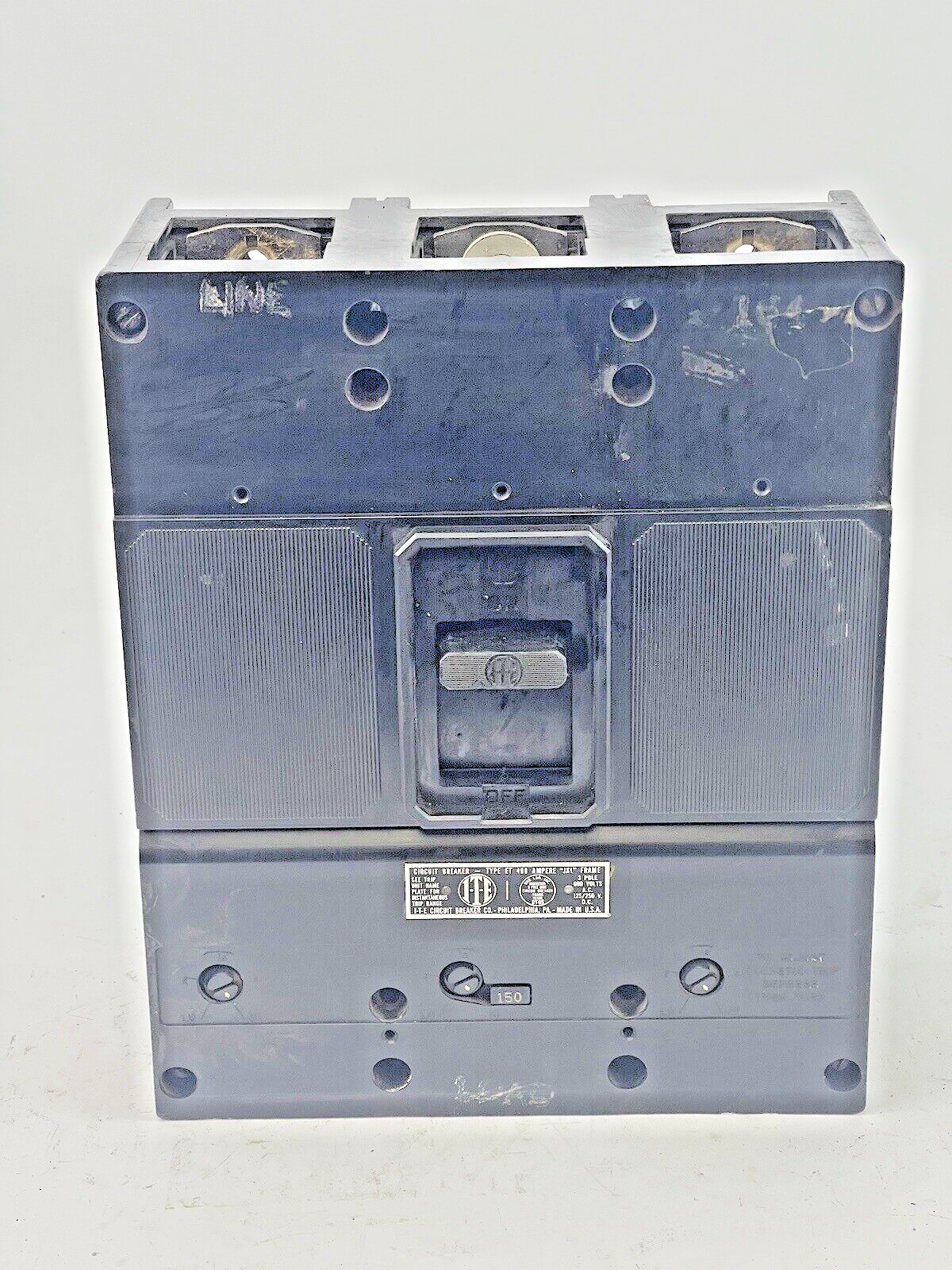 ITE / SIEMENS - TYPE ET 400 AMP JKL FRAME - CIRCUIT BREAKER -600 VAC W/ 150 TRIP2