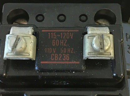 ALLEN BRADLEY 509-BOD STARTER SIZE 1 SER.B W/CB236 COIL W30 HEATER11