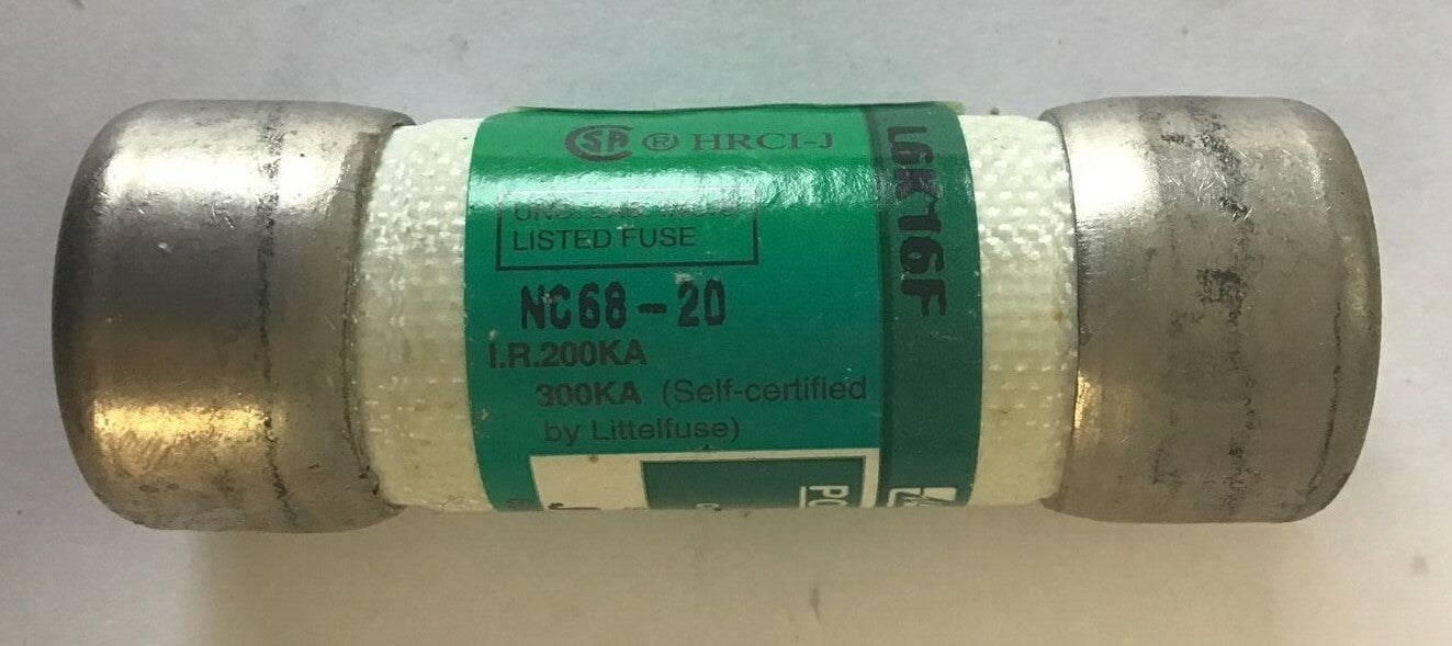 LITTLEFUSE JTD 6 POWR-PRO TIME DELAY FUSE 6A 600VAC CLASS J ***LOTOF4***2